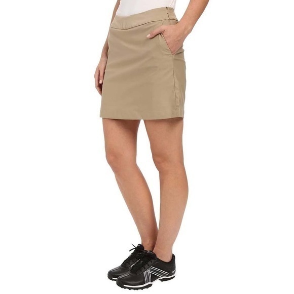 Nike Women’s Dri-Fit Tournament Golf Skort in Khaki (Size 10)‎ - Picture 6 of 14